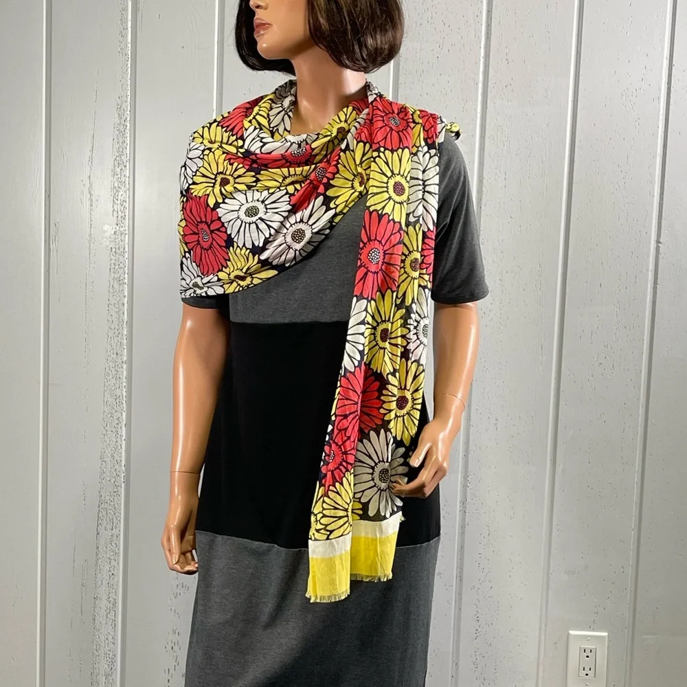 Talbots Women's Floral Oblong Scarf